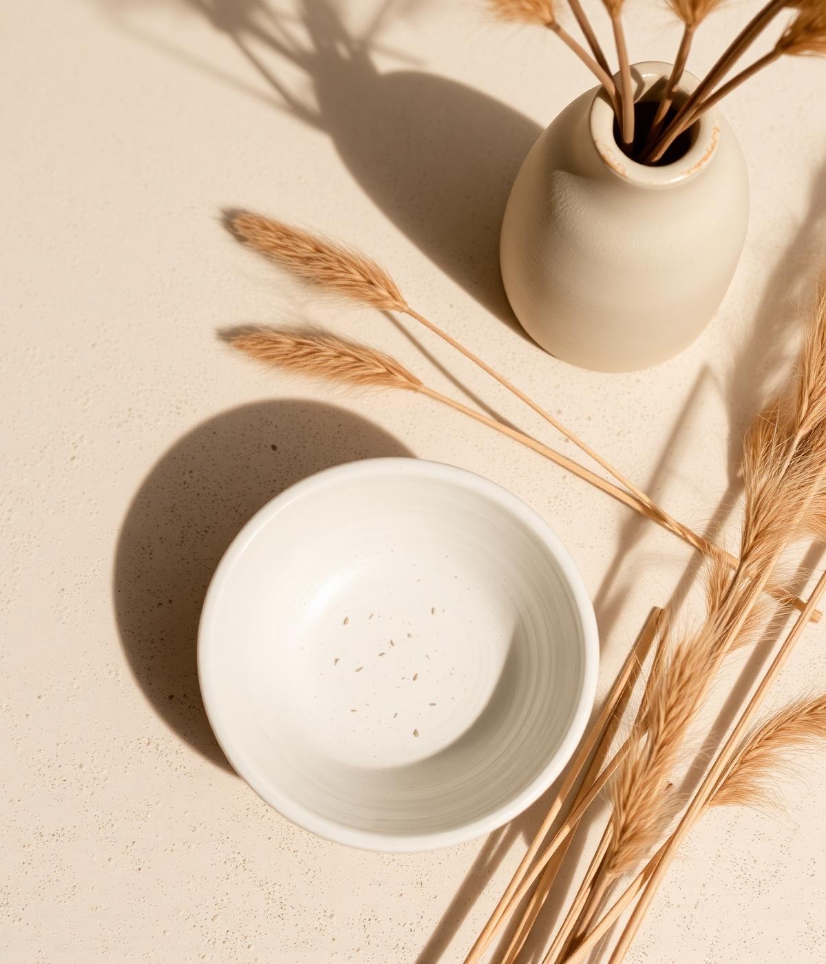 Wabi-Sabi ceramic still life